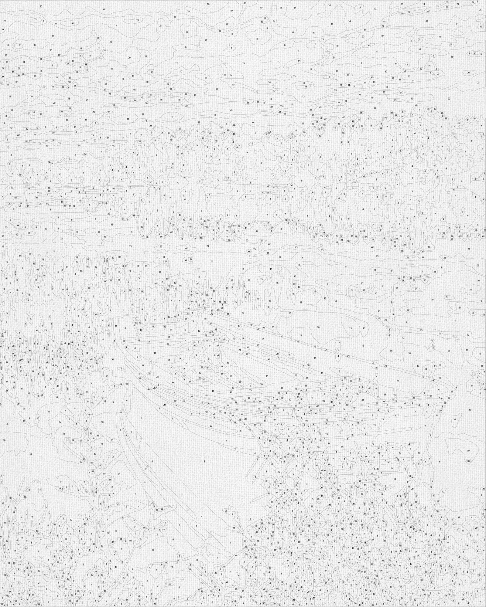 Malowanie po numerach 40x50 cm pejzaż – Łódka o zachodzie LW 2196