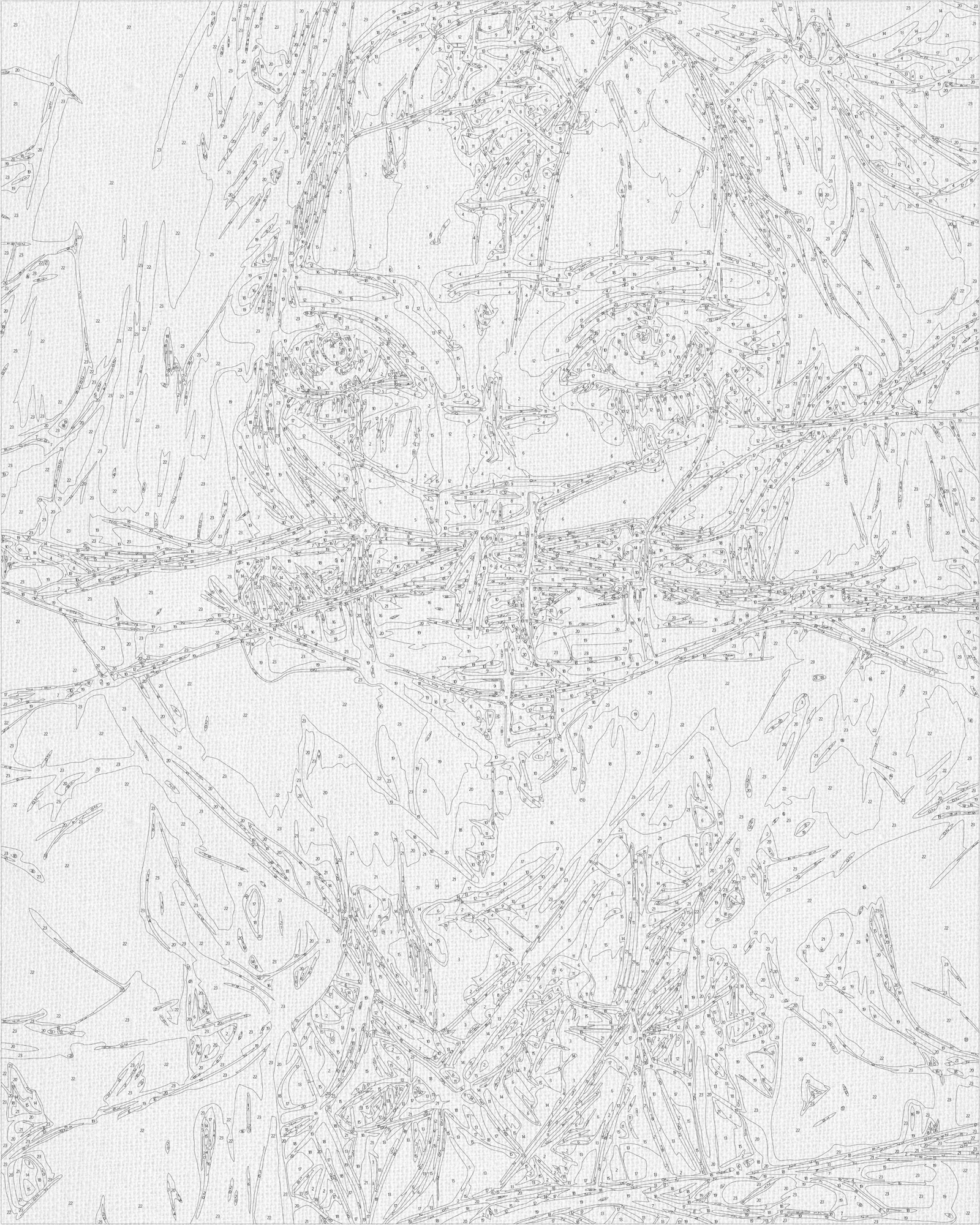 Malowanie po numerach 40x50 cm – Anime. Nezuko Kamado LW 31519