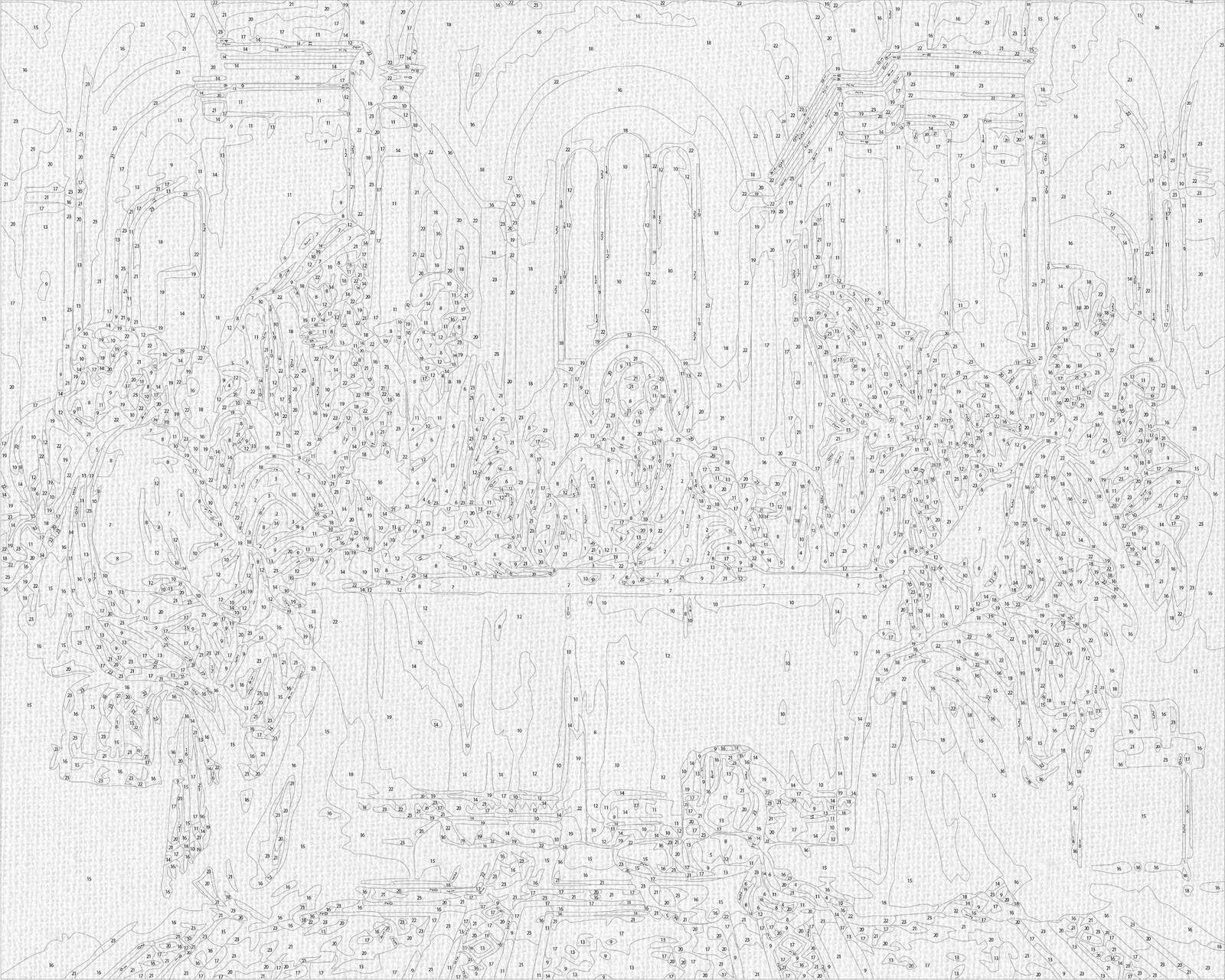 Malowanie po numerach 40x50 cm – Ostatnia Wieczerza. Religia LW 3242