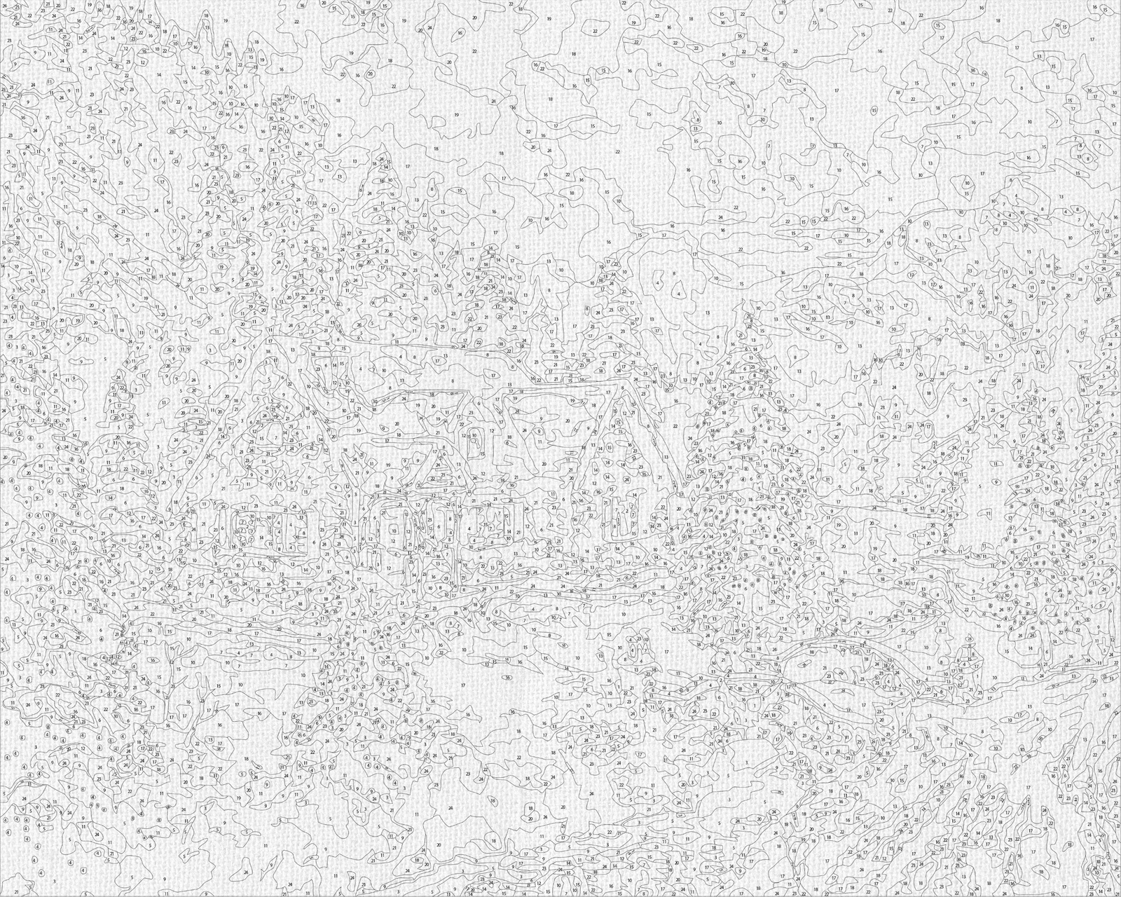 Malowanie po numerach 40x50 cm – Zimowe / Świąteczne LW 3253