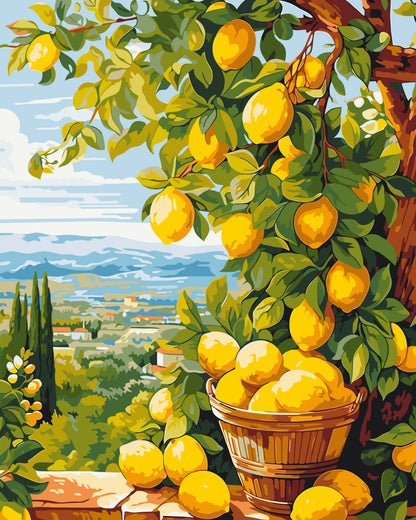 Malowanie po numerach 40x50 cm – Pejzaż \ Martwa natura LW 3490