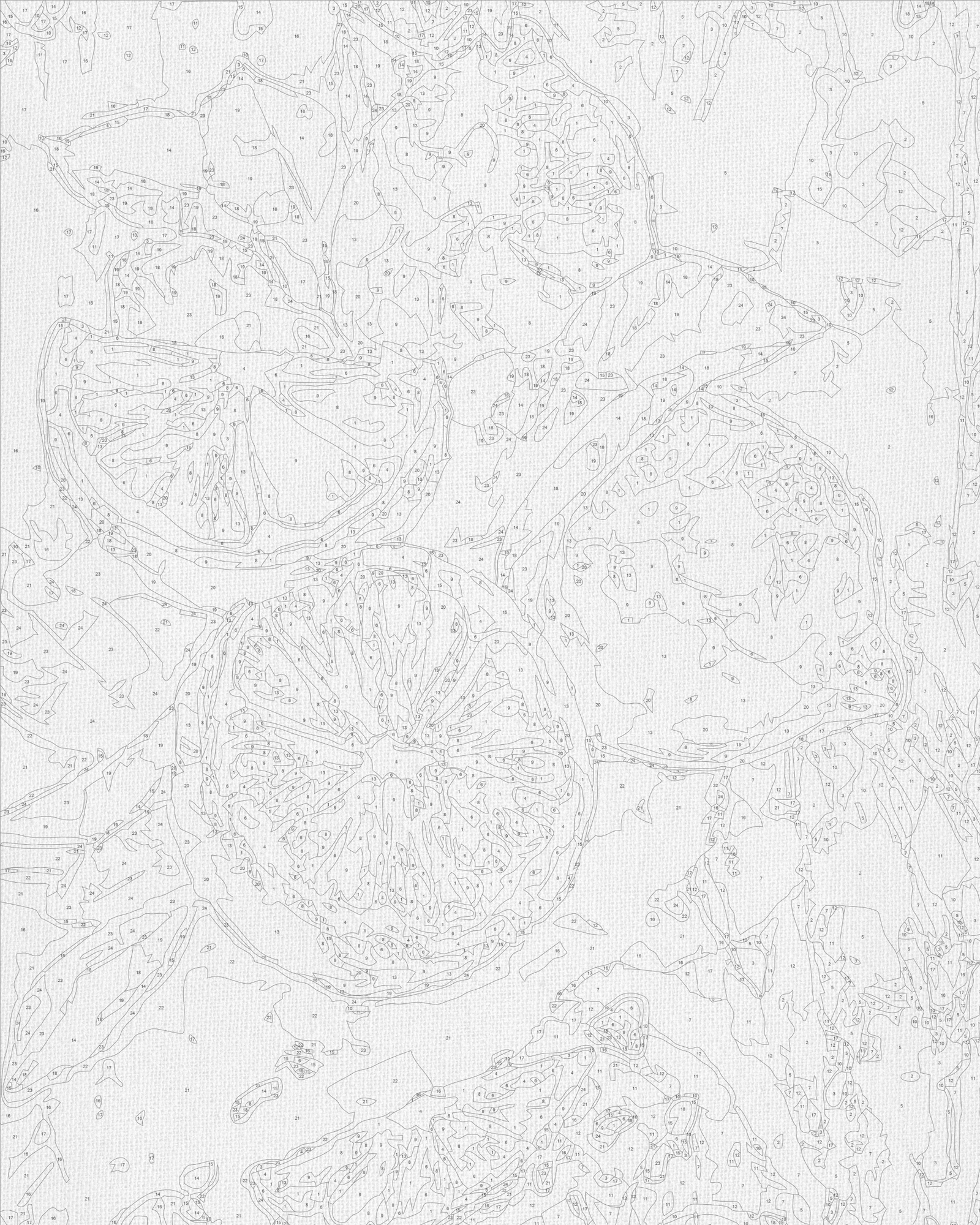 Malowanie po numerach 40x50 cm – Martwa natura. Cytrynowa LW 3527