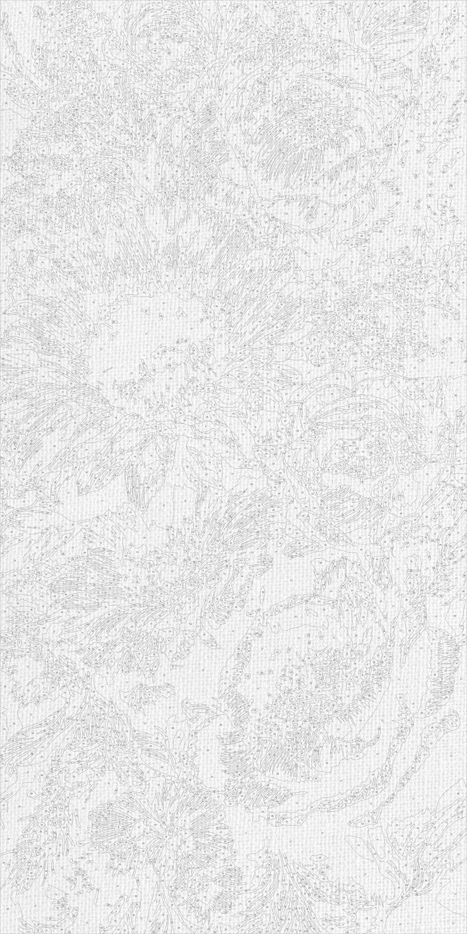 Malowanie po numerach 40×80 cm – Słonecznik i piwonie – Kwiaty – LW 5254